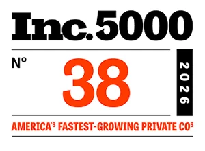 Inc. 5000 &mdash; No. 38, America&rsquo;s fastest-growing private companies, 2026