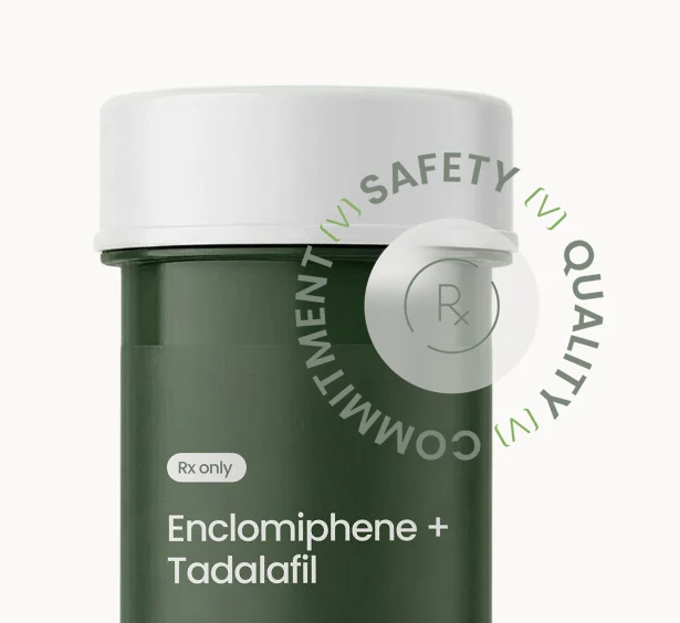 Enclomiphene & Tadalafil product