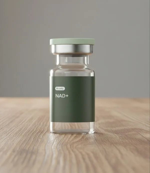 NAD+ injection vial