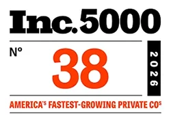 Inc. 5000 &mdash; No. 38, America&rsquo;s fastest-growing private companies, 2026