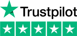 Trustpilot &mdash; five stars